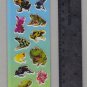 National Geographic KIDS stickers REPTILE frogs