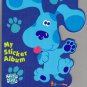 Sandylion Sticker Book Album BLUE'S CLUES Nickelodeon Nick Jr