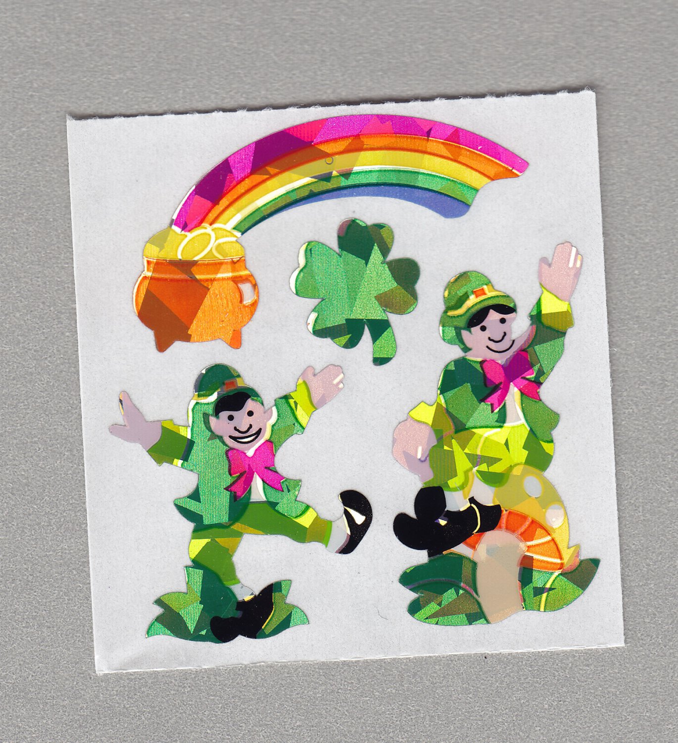 Sandylion Leprechaun Stickers Rare Vintage PM307