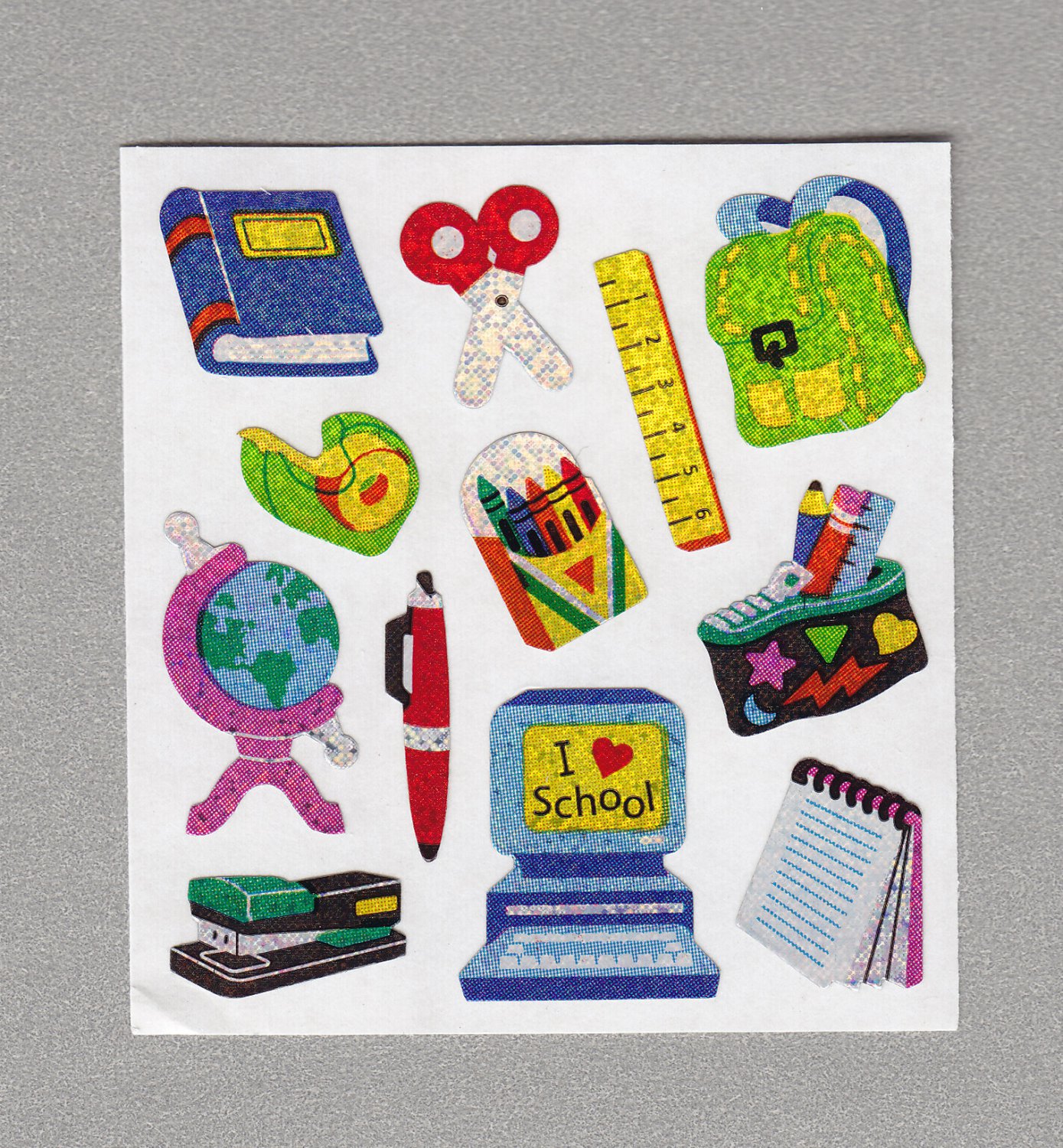 Sandylion School Micro Stickers Rare Vintage PM355