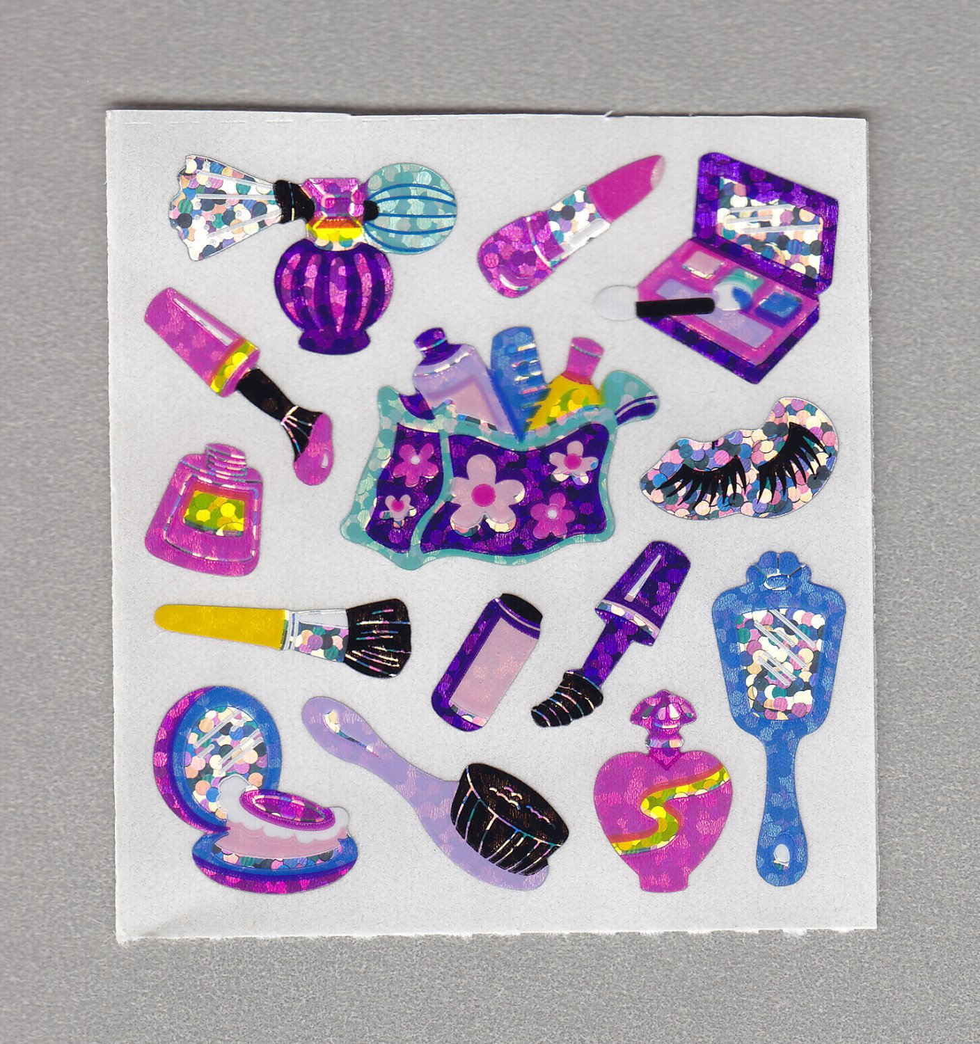 Sandylion Make Up Stickers Rare Vintage PM358