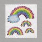 Sandylion Rainbow Stickers Rare Vintage PM441