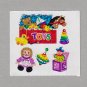 Sandylion Toy Chest Box Stickers Rare Vintage PM450