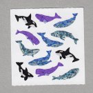 Sandylion Whales Dolphins Stickers Rare Vintage PM531