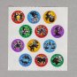 Sandylion Astrology Horoscope Stickers Rare Vintage PM542