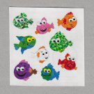 Sandylion Playful Fish Stickers Rare Vintage PM597