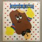 Sandylion Scratch and Sniff Smelly CHOCOLATE Stickers Retro Rare Vintage SF04