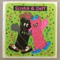 Sandylion Scratch and Sniff Smelly LICORICE Stickers Retro Rare Vintage SF08