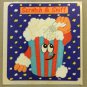 Sandylion Scratch and Sniff Smelly POPCORN Stickers Retro Rare Vintage SF11
