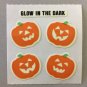 Sandylion Glow in the Dark PUMPKINS Halloween Stickers Retro Rare Vintage HG04
