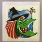 Sandylion Glow in the Dark WITCH Halloween Stickers Retro Rare Vintage HG99