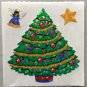 Sandylion Christmas Stickers Tree Angel Star Retro Rare Vintage XPM391