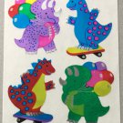 Sandylion  Dinosaurs at Play Stickers Rare Vintage MY47