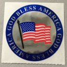 Sandylion God Bless American USA Patriotic Stickers Rare Vintage MY168