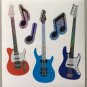 Sandylion Guitars Electric Music Jam Notes  Stickers Rare Vintage MY992