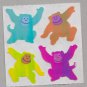 Sandylion MOP Mother of Pearl Stickers MONKEY Retro Rare Vintage Retired MOP024