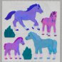 Sandylion MOP Mother of Pearl Stickers HORSE PONY Retro Rare Vintage Retired MOP252