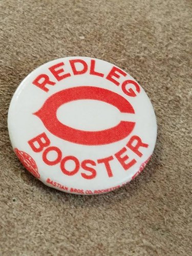 Cincinnati Reds Redleg Booster Pinback 1946 pin #3
