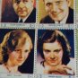 1932 Screen Stars Hollywood stamps lithographed lot Irene Dunn