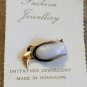 1960s Novelty Penguin Pin Hand painted on card