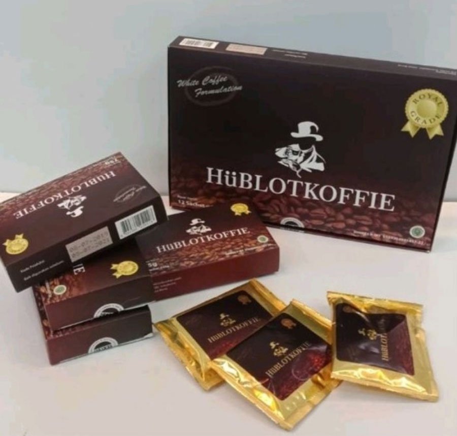 Hublot Coffee for to increase stamina - 1 Box / 12 Sachets