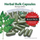 5 Packs Bulk Moringa Oleifera Caps 500 Count (5 x 100 Caps) Pure Leaf Immune Supplement 5 Packs Bulk Moringa Oleifera Caps 500 Count (5 x 100 Caps) Pure Leaf Immune Supplement