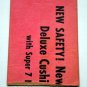 Ticket Stub Washington Redskins 1960s