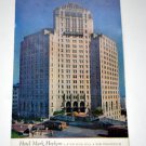 Postcard, Vintage, Hotel Mark Hopkins, San Francisco