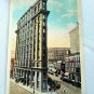 Postcard, Vintage, Flatiron Building, Atlanta, 1930s