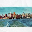 Postcard, Vintage, San Francisco Skyline, Late 1940s