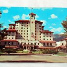 Postcard, Vintage, Front Vista of the Broadmoor Hotel, 1950s