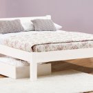 White Knight Bed - King Size