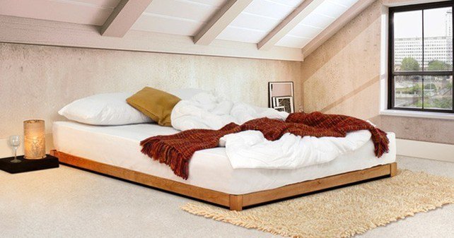 Low Loft Bed - King Size