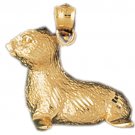 14K GOLD ANIMAL CHARM - SEAL #1620