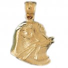 14K GOLD ANIMAL CHARM - SEAL #1618