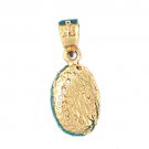 14K GOLD NAUTICAL CHARM - SHELL #272