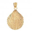 14K GOLD NAUTICAL CHARM - SHELL #262