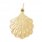 14K GOLD NAUTICAL CHARM - SHELL #237