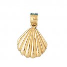 14K GOLD NAUTICAL CHARM - SHELL #226