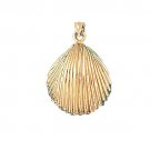 14K GOLD NAUTICAL CHARM - SHELL #224
