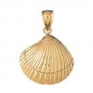 14K GOLD NAUTICAL CHARM - SHELL #208