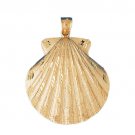 14K GOLD NAUTICAL CHARM - SHELL #199