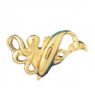 14K GOLD NAUTICAL SLIDE #78