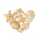 14K GOLD NAUTICAL SLIDE #55