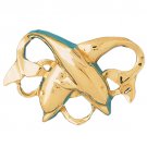 14K GOLD NAUTICAL SLIDE #37