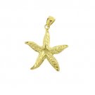14K GOLD NAUTICAL CHARM - STARFISH #95