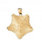 14K GOLD NAUTICAL CHARM - STARFISH #81