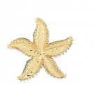 14K GOLD NAUTICAL CHARM - STARFISH #76