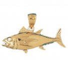 14K GOLD NAUTICAL CHARM - MARLIN #569