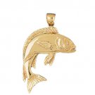 14K GOLD NAUTICAL CHARM - MARLIN #561